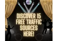 Free for You: Here are 15 Free Website Traffic Sources!